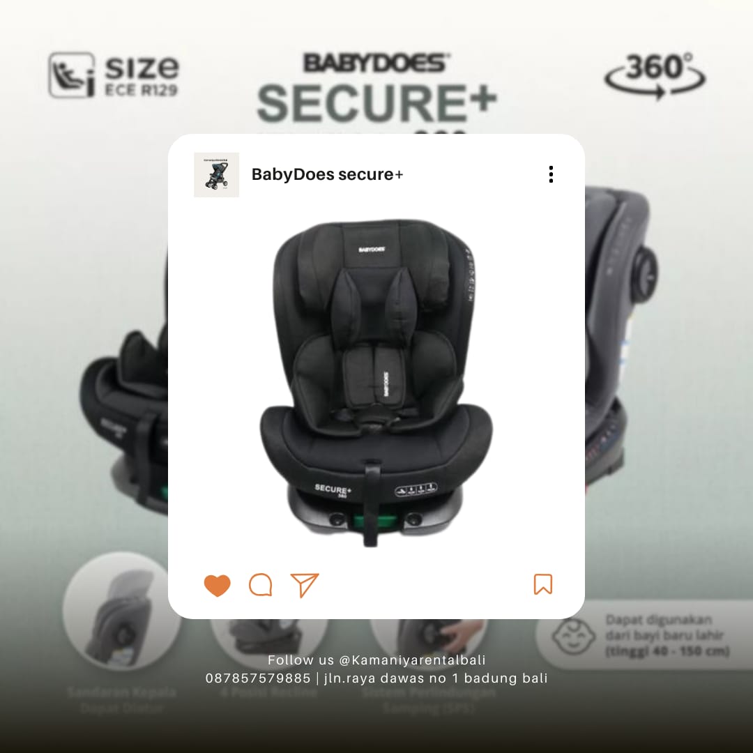 Carseat Babydoes Secure+